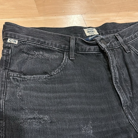 Citizens of Humanity Black Flare Jeans - Picture 5 of 14